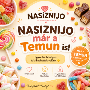 A NASIZNIJO már a Temun is elérhető