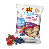 Fit ropogós erdei gyümölcsös müzli szivecskék 50g