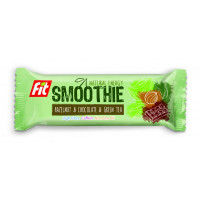 FIT Smoothie zöld tea mogyoró csoki szelet 32g FIT Smoothie zöld tea mogyoró csoki szelet 32g