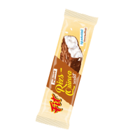 FIT Puffasztott rizs- quinoa szelet tejcsokoládé bevonatban 18g